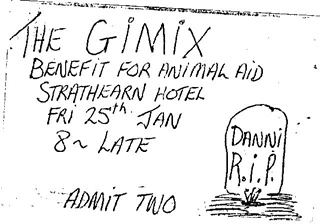 Gimix Animal Aid Poster